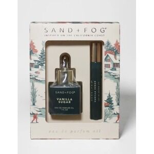 Perfume Oil Rollerball and Perfume Dropper Set - Vanilla Sugar | Sand ad Fog